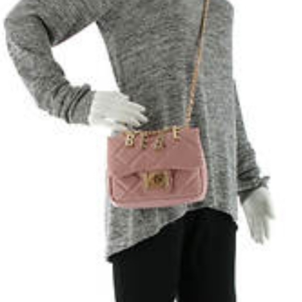 NEW‼️ bebe Wyatt Shoulder Bag gold hardware - Picture 3 of 7